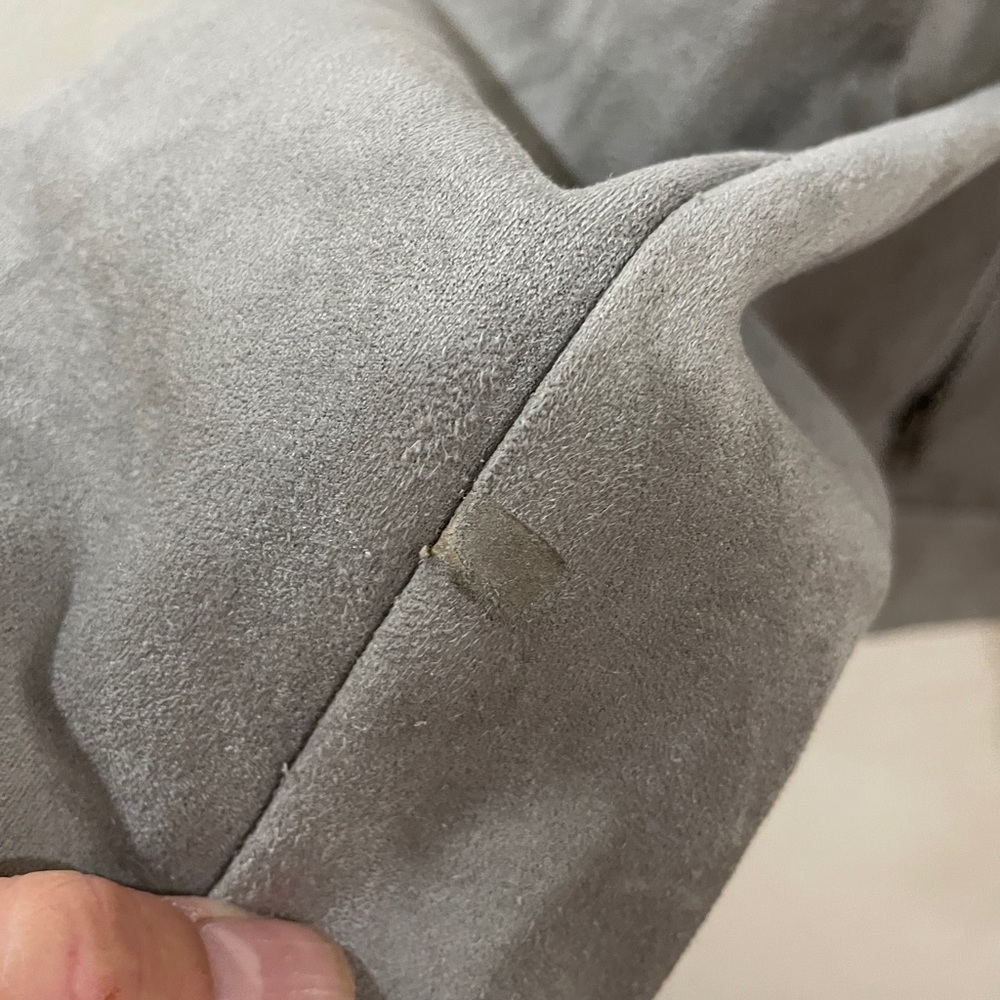 Beautiful Gray “Micro-Suede” Jacket Philosophy 2x - image 6